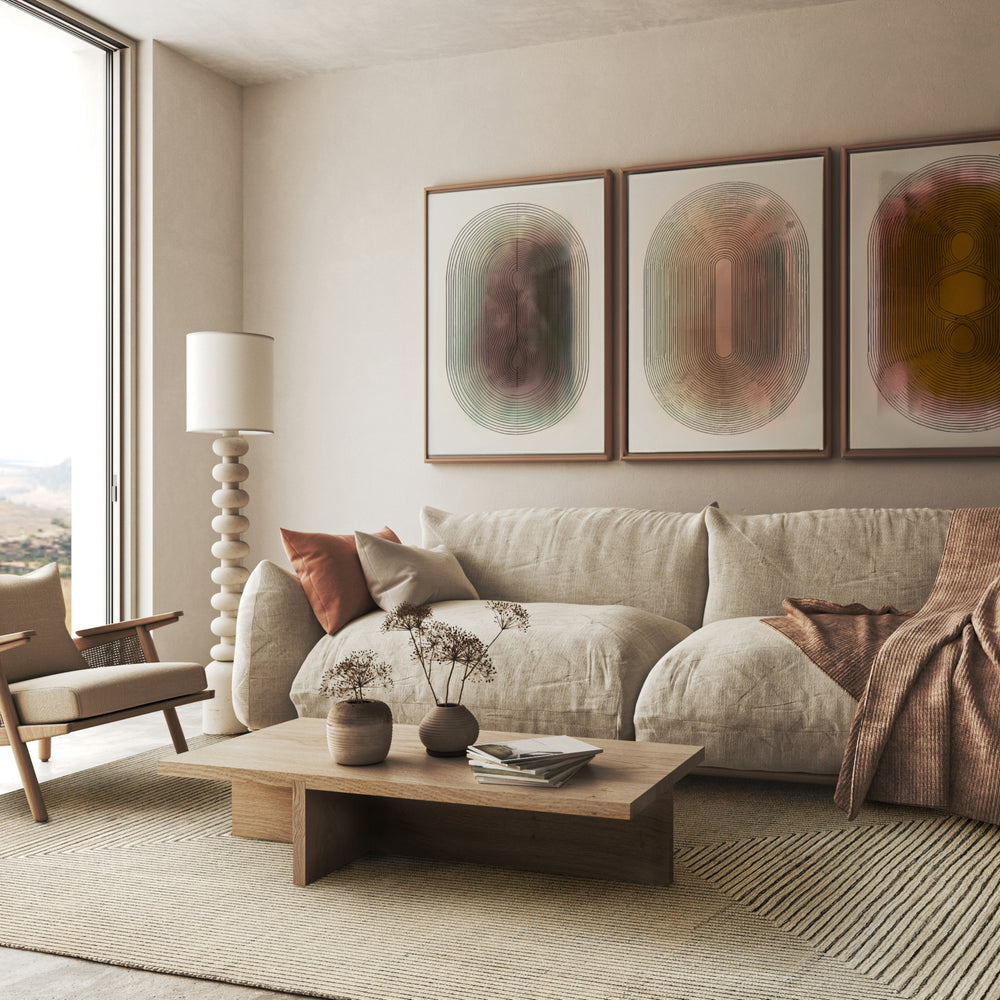 Exquisite Rugs Crescent 4044 Ivory Area Rug Lifestyle Image Feature
