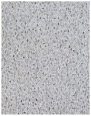Exquisite Rugs Mosaic Leather 4053 Light Silver/Multi Area Rug main image