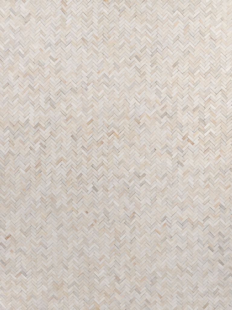 Exquisite Rugs Mosaic Leather 4055 Ivory Area Rug main image