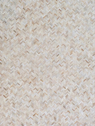 Exquisite Rugs Mosaic Leather 4057 Light Beige Area Rug main image