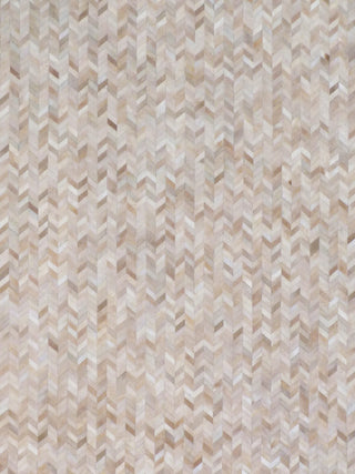 Exquisite Rugs Mosaic Leather 4064 Light Beige Area Rug main image