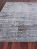 Exquisite Rugs Vintage Heirloom 4182 Gray/Brown/Blue Area Rug Corner Image