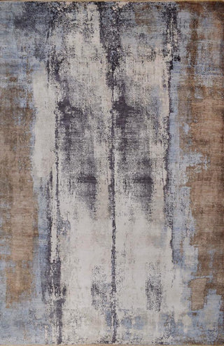 Exquisite Rugs Fine Pure Silk 4210 Beige/Orange/Gold Area Rug main image