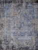 Exquisite Rugs Fine Pure Silk 4213 Gray/Blue Area Rug main image