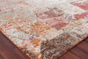 Exquisite Rugs Fine Pure Silk 4215 Beige/Orange/Gold Area Rug Corner Image