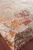 Exquisite Rugs Fine Pure Silk 4215 Beige/Orange/Gold Area Rug Detail Image
