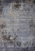 Exquisite Rugs Fine Pure Silk 4216 Gray/Blue Area Rug main image