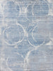 Exquisite Rugs Fine Pure Silk 4225 Blue/Gray/Ivory Area Rug main image