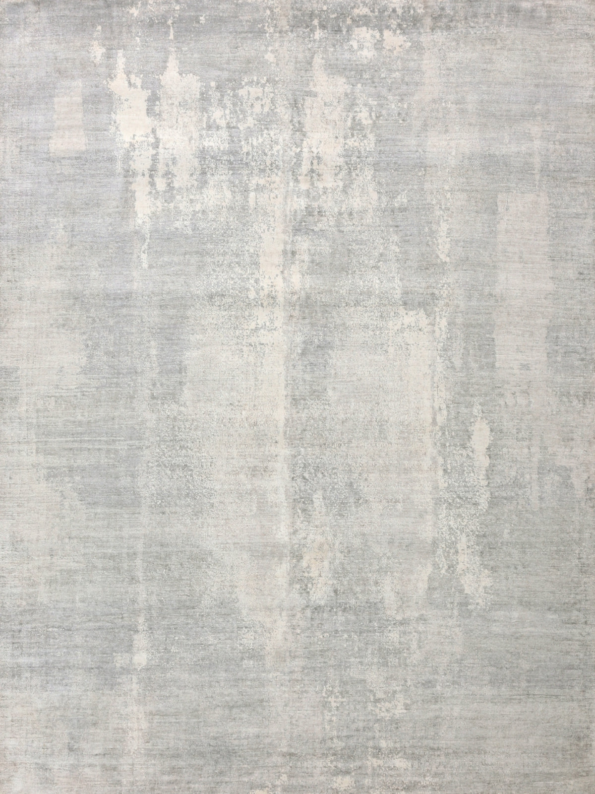 Exquisite Rugs Fine Pure Silk 4226 Silver/Ivory Area Rug
