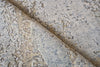 Exquisite Rugs Fine Pure Silk 4227 Gray/Beige Area Rug Pile Image