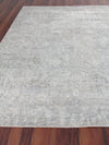 Exquisite Rugs Fine Pure Silk 4228 Gray/Ivory Area Rug