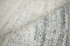 Exquisite Rugs Fine Pure Silk 4229 White/Blue Area Rug Corner Image