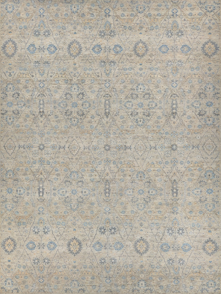 Exquisite Rugs Harper 4230 Beige/Light Blue Area Rug main image