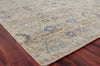 Exquisite Rugs Harper 4230 Beige/Light Blue Area Rug Corner Image