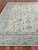 Exquisite Rugs Harper 4231 Ivory/Light Blue Area Rug Closeup Image