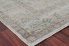 Exquisite Rugs Harper 4232 Beige/Ivory/Blue Area Rug Corner Image