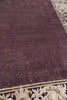 Exquisite Rugs Contemporary 4242 Eggplant/Multi Area Rug Detail Image