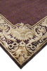 Exquisite Rugs Contemporary 4242 Eggplant/Multi Area Rug Lifestyle Image Feature