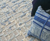 Exquisite Rugs Vista 4338 Gray/Blue Area Rug Detail Image