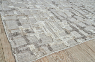 Exquisite Rugs Vista 4339 Mocha Beige Area Rug Corner Image