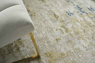 Exquisite Rugs Laureno 4342 Beige/Gold Area Rug Lifestyle Image Feature