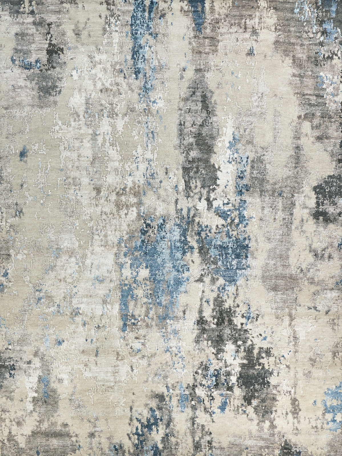 Exquisite Rugs Cosmo 4343 Silver/Blue/Ivory Area Rug