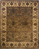 Exquisite Rugs Moghul 4344 Light Green/Gold Area Rug main image