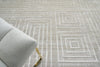 Exquisite Rugs Castelli 4352 Light Beige Area Rug Lifestyle Image Feature