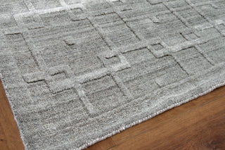 Exquisite Rugs Castelli 4356 Gray Area Rug Corner Image