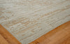 Exquisite Rugs Platinum 4378 Silver/Beige Area Rug Corner Image