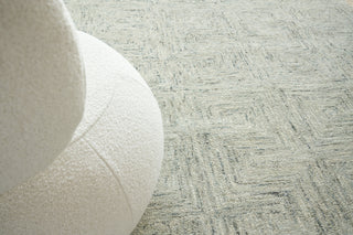 Exquisite Rugs Caprice 4385 Blue/Beige Area Rug Corner Image