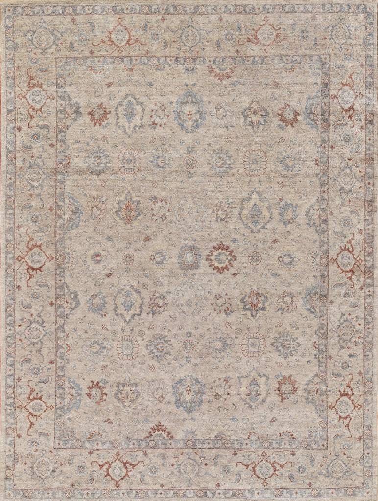 Exquisite Rugs Harper 4393 Beige/Blue Area Rug main image