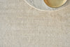 Exquisite Rugs Plush 4397 Ivory Area Rug Detail Image