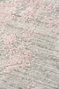 Exquisite Rugs Lillian 4468 Gray/Rose Area Rug by The Met Closeup Image