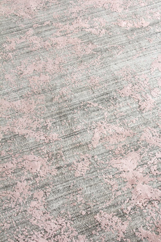 Exquisite Rugs Lillian 4468 Gray/Rose Area Rug by The Met Detail Image