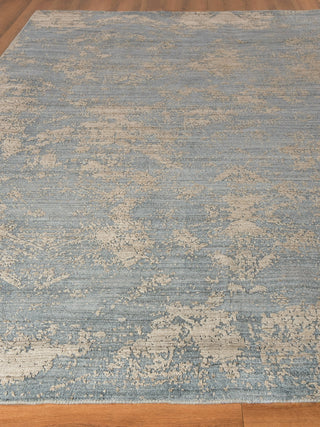 Exquisite Rugs Lillian 4469 Navy/Brown Area Rug by The Met Closeup Image