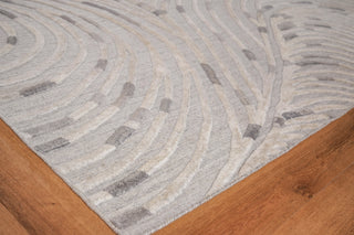 Exquisite Rugs Overture 4519 Gray Area Rug Corner Image