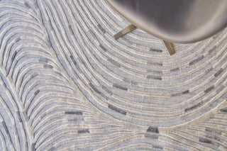 Exquisite Rugs Overture 4519 Gray Area Rug Detail Image