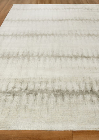 Exquisite Rugs Chroma 4523 Ivory/Silver Area Rug Closeup Image