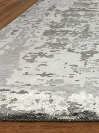 Exquisite Rugs Bamboo Silk 4526 Gray/Silver Area Rug 
