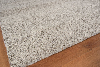 Exquisite Rugs Rhodes 4567 Taupe Area Rug Corner Image