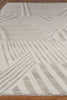 Exquisite Rugs Scandinavian 4588 Gray/Ivory Area Rug Closeup Image