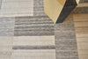 Exquisite Rugs Scandinavian 4591 Ivory/Blue/Gray Area Rug Detail Image