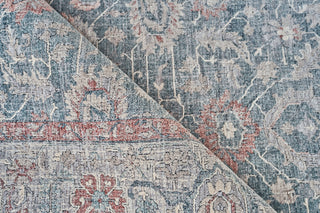 Exquisite Rugs Heritage 4604 Blue/Rust Area Rug by The Met Lifestyle Image Feature
