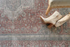 Exquisite Rugs Heritage 4605 Rust/Beige Area Rug by The Met Detail Image