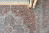 Exquisite Rugs Heritage 4605 Rust/Beige Area Rug by The Met Lifestyle Image Feature