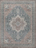 Exquisite Rugs Heritage 4608 Blue/Gray Area Rug by The Met main image