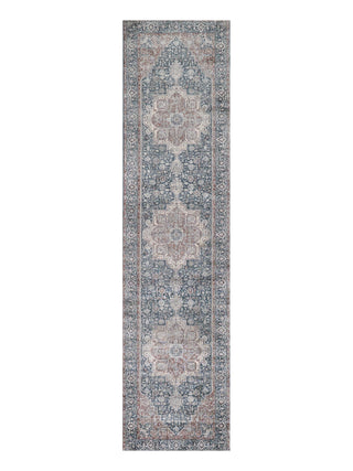 Exquisite Rugs Heritage 4608 Blue/Gray Area Rug by The Met Corner Image