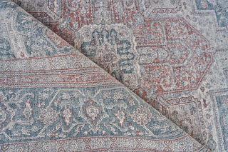 Exquisite Rugs Heritage 4608 Blue/Gray Area Rug by The Met Lifestyle Image Feature