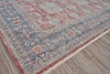 Exquisite Rugs Heritage 4613 Red/Navy Area Rug by The Met Closeup Image